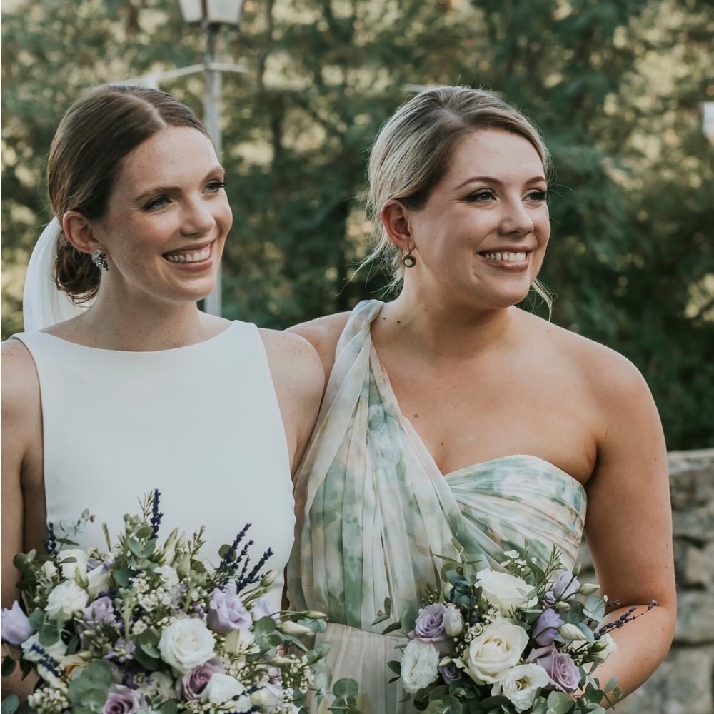 Jenny Yoo Annabelle in ivory sage vintage floral